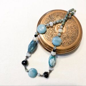Blue Stone Necklace